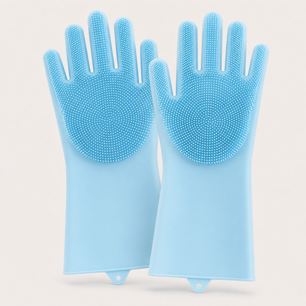 Pet Grooming Gloves — Massage & Remove Loose Fur
